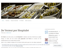 Tablet Screenshot of hospitaletgastronomic.com